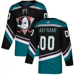 Anaheim Ducks Alternate Authentic Custom Jersey - Black