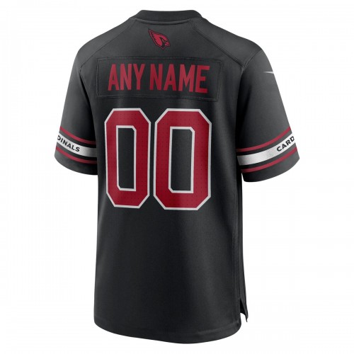 Arizona Cardinals Nike Alternate Custom Game Jersey - Black