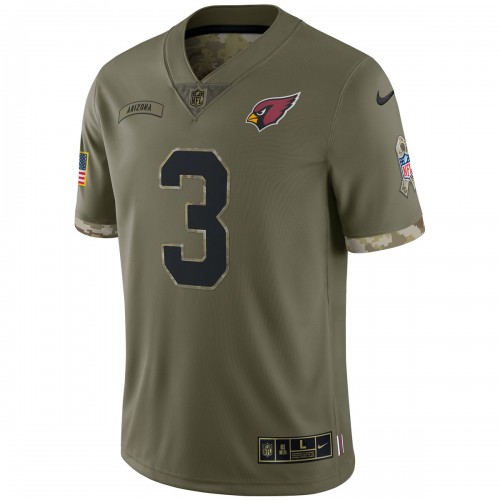Budda Baker Arizona Cardinals Nike 2022 Salute To Service Limited Jersey - Olive