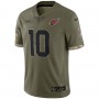 DeAndre Hopkins Arizona Cardinals Nike 2022 Salute To Service Limited Jersey - Olive