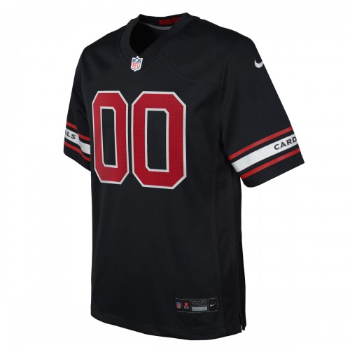 Arizona Cardinals Nike Youth Alternate Custom Game Jersey - Black