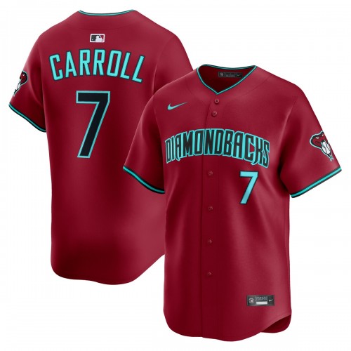 Corbin Carroll Arizona Diamondbacks Nike Alternate Limited Jersey - Red Corbin Carroll Arizona Diamondbacks Nike Alternate Limited Jersey - Red