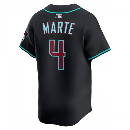 Ketel Marte Arizona Diamondbacks Nike Alternate Limited Jersey - Black Ketel Marte Arizona Diamondbacks Nike Alternate Limited Jersey - Black