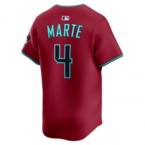 Ketel Marte Arizona Diamondbacks Nike Alternate 2 Limited Player Jersey - Red