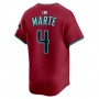 Ketel Marte Arizona Diamondbacks Nike Alternate 2 Limited Player Jersey - Red