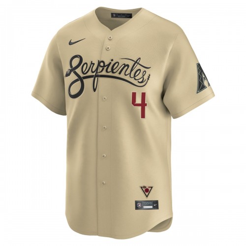 Ketel Marte Arizona Diamondbacks Nike City Connect Limited Player Jersey - Sand