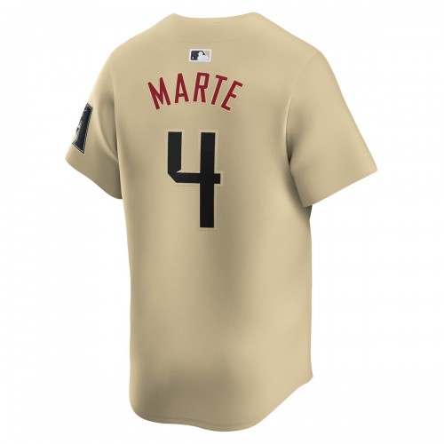 Ketel Marte Arizona Diamondbacks Nike City Connect Limited Player Jersey - Sand