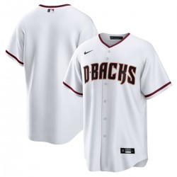 Arizona Diamondbacks Nike Home Blank Replica Jersey - White Arizona Diamondbacks Nike Home Blank Replica Jersey - White