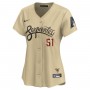 Randy Johnson Arizona Diamondbacks Nike Women's City Connect Retired Player Jersey - Sand