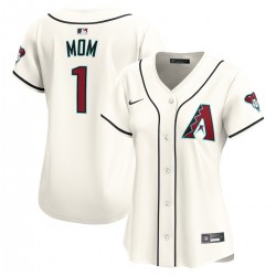 Arizona Diamondbacks Nike Women's #1 Mom Home Limited Jersey - White Arizona Diamondbacks Nike Women's #1 Mom Home Limited Jersey - White
