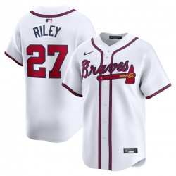 Austin Riley Atlanta Braves Nike Home Limited Player Jersey - White Austin Riley Atlanta Braves Nike Home Limited Player Jersey - White