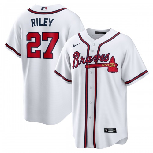 Austin Riley Atlanta Braves Nike Home Replica Player Jersey - White