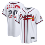 Drake Baldwin Atlanta Braves Nike USA 250 Fourth of July Home Stadium Jersey - White