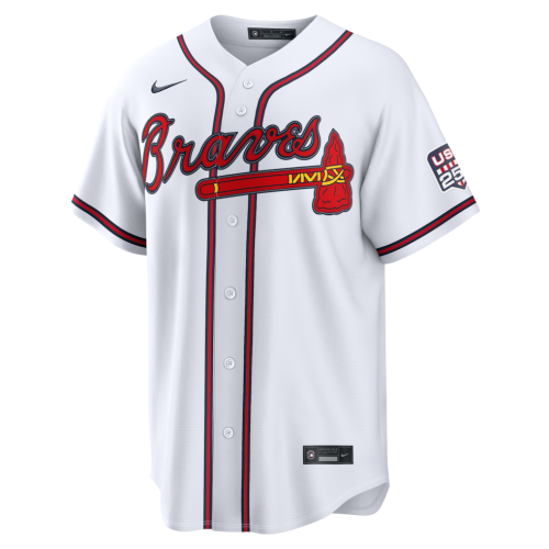 Drake Baldwin Atlanta Braves Nike USA 250 Fourth of July Home Stadium Jersey - White