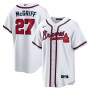 Fred McGriff Atlanta Braves Nike 2023 Hall of Fame Inline Replica Jersey - White