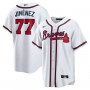 Joe Jiménez Atlanta Braves Nike Home  Replica Player Jersey - White