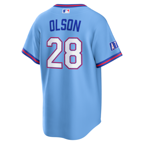 Matt Olson Atlanta Braves Nike 2026 City Connect Stadium Jersey - Powder Blue Matt Olson Atlanta Braves Nike 2026 City Connect Stadium Jersey - Powder Blue