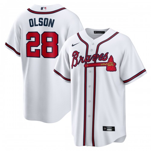 Matt Olson Atlanta Braves Nike Home Replica Player Jersey - White