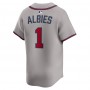 Ozzie Albies Atlanta Braves Nike Road Limited Player Jersey - Gray Ozzie Albies Atlanta Braves Nike Road Limited Player Jersey - Gray
