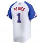 Ozzie Albies Atlanta Braves Nike City Connect Limited Player Jersey - White