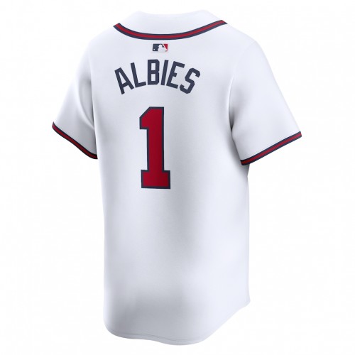 Ozzie Albies Atlanta Braves Nike Home Limited Player Jersey - White