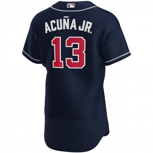 Ronald Acuna Jr. Atlanta Braves Nike Alternate Authentic Player Jersey - Navy