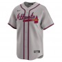 Ronald Acuña Jr. Atlanta Braves Nike Road Limited Player Jersey - Gray