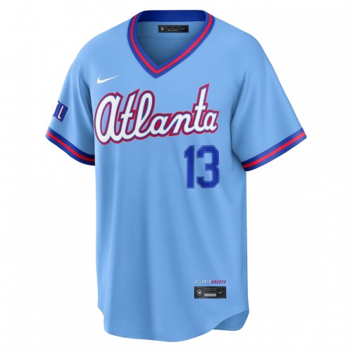 Ronald Acuña Jr. Atlanta Braves Nike 2026 City Connect Stadium Jersey - Powder Blue Ronald Acuña Jr. Atlanta Braves Nike 2026 City Connect Stadium Jersey - Powder Blue