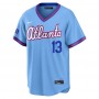 Ronald Acuña Jr. Atlanta Braves Nike 2026 City Connect Stadium Jersey - Powder Blue Ronald Acuña Jr. Atlanta Braves Nike 2026 City Connect Stadium Jersey - Powder Blue