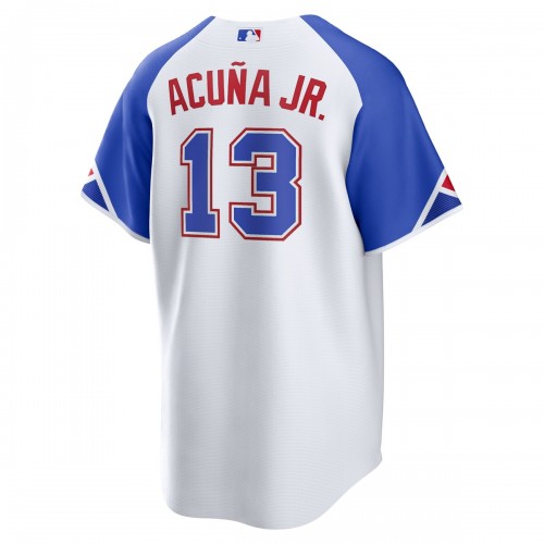 Ronald Acuña Jr. Atlanta Braves Nike 2023 City Connect Replica Player Jersey - White