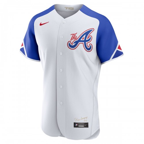 Atlanta Braves Nike 2023 City Connect Authentic Jersey - White Atlanta Braves Nike 2023 City Connect Authentic Jersey - White