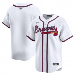 Atlanta Braves Nike Home Limited Jersey - White Atlanta Braves Nike Home Limited Jersey - White