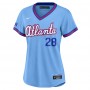Matt Olson Atlanta Braves Nike Women's 2026 City Connect Stadium Jersey - Powder Blue Matt Olson Atlanta Braves Nike Women's 2026 City Connect Stadium Jersey - Powder Blue