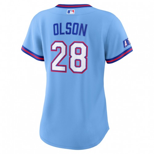 Matt Olson Atlanta Braves Nike Women's 2026 City Connect Stadium Jersey - Powder Blue Matt Olson Atlanta Braves Nike Women's 2026 City Connect Stadium Jersey - Powder Blue