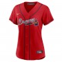 Atlanta Braves Nike Women's Alternate Replica Team Jersey - Red