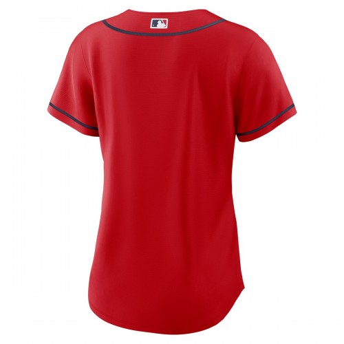 Atlanta Braves Nike Women's Alternate Replica Team Jersey - Red