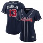 Ronald Acuna Jr. Atlanta Braves Nike Women's Alternate Replica Player Jersey - Navy