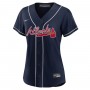 Ronald Acuna Jr. Atlanta Braves Nike Women's Alternate Replica Player Jersey - Navy