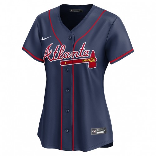Ronald Acuña Jr. Atlanta Braves Nike Women's Alternate Limited Player Jersey – Navy Ronald Acuña Jr. Atlanta Braves Nike Women's Alternate Limited Player Jersey – Navy