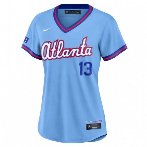 Ronald Acuña Jr. Atlanta Braves Nike Women's 2026 City Connect Stadium Jersey - Powder Blue Ronald Acuña Jr. Atlanta Braves Nike Women's 2026 City Connect Stadium Jersey - Powder Blue