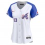 Ronald Acuña Jr. Atlanta Braves Nike Women's City Connect Limited Player Jersey - White