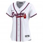 Atlanta Braves Nike Women's Home Limited Custom Jersey - White