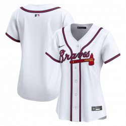 Atlanta Braves Nike Women's Home Limited Jersey - White Atlanta Braves Nike Women's Home Limited Jersey - White