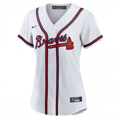 Atlanta Braves Nike Women's Home Replica Team Jersey - White