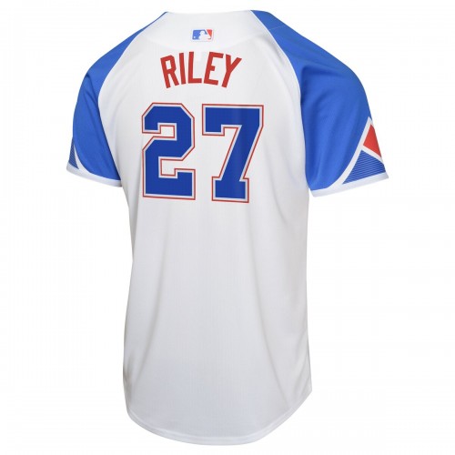 Austin Riley Atlanta Braves Nike Youth City Connect Limited Player Jersey - White