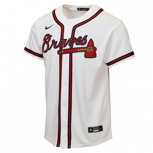Ronald Acuña Jr. Atlanta Braves Nike Youth Home Replica Player Jersey - White