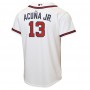 Ronald Acuña Jr. Atlanta Braves Nike Youth Home Replica Player Jersey - White
