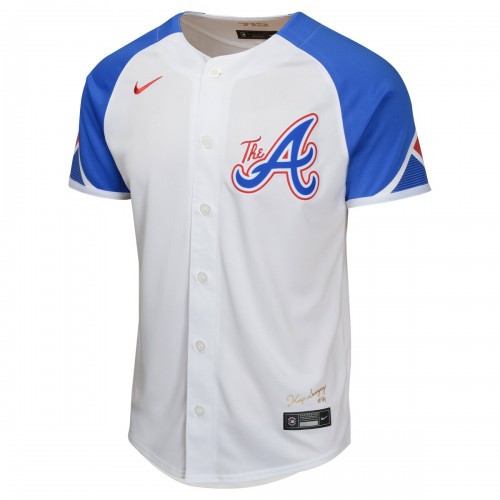 Atlanta Braves Nike Youth City Connect Limited Jersey - White