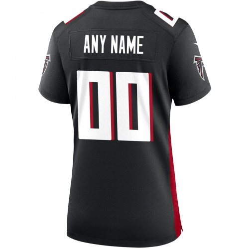 Nike Atlanta Falcons Women's Custom Game Jersey - Black