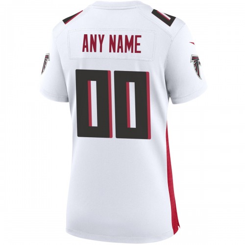 Nike Atlanta Falcons Women's Custom Game Jersey - White